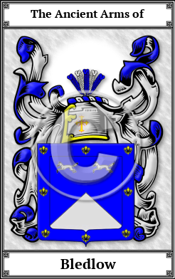 Bledlow Family Crest Download (JPG)  Book Plated - 150 DPI