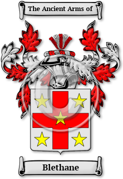 Blethane Family Crest Download (JPG) Legacy Series - 600 DPI
