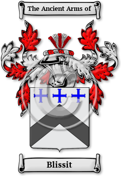 Blissit Family Crest Download (JPG) Legacy Series - 600 DPI