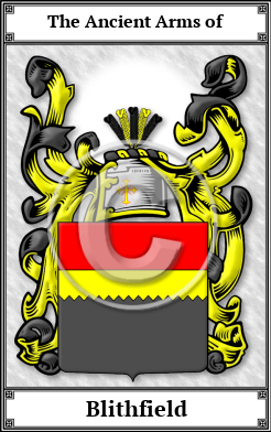 Blithfield Family Crest Download (JPG) Book Plated - 600 DPI