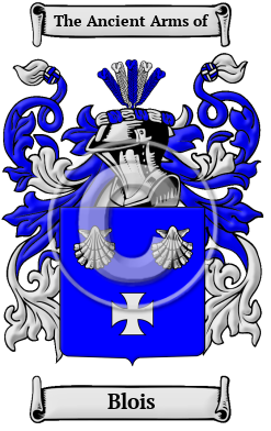 Blois Family Crest Download (JPG) Heritage Series - 600 DPI