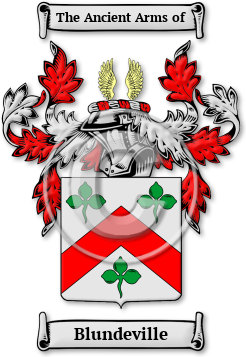 Blundeville Family Crest Download (jpg) Legacy Series - 150 DPI