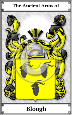 Blough Family Crest Download (JPG)  Book Plated - 150 DPI