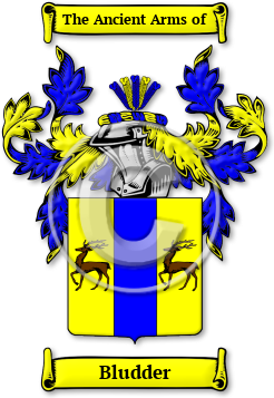 Bludder Family Crest Download (jpg) Legacy Series - 150 DPI
