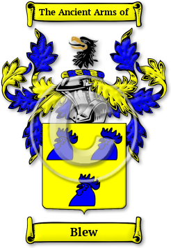 Blew Family Crest Download (JPG) Legacy Series - 600 DPI