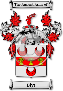 Blyt Family Crest Download (jpg) Legacy Series - 150 DPI
