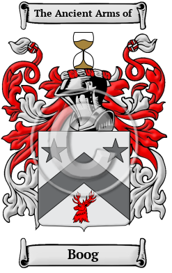 Boog Family Crest/Coat of Arms