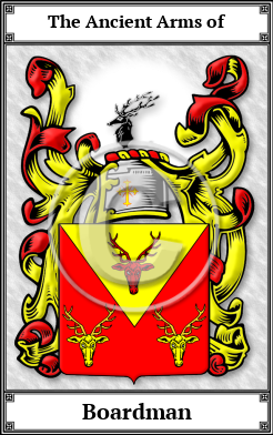 Boardman Family Crest Download (JPG)  Book Plated - 150 DPI