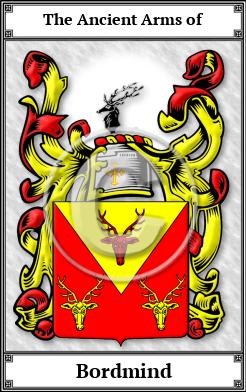 Bordmind Family Crest Download (JPG) Book Plated - 600 DPI