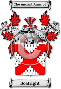 Boatright Family Crest Download (jpg) Legacy Series - 150 DPI