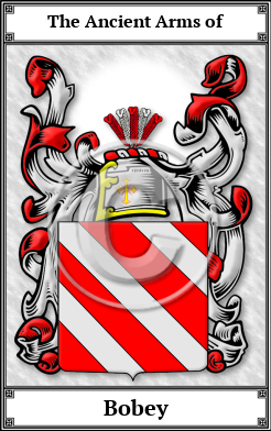 Bobey Family Crest Download (JPG)  Book Plated - 150 DPI