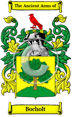 Bocholt Family Crest/Coat of Arms