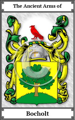 Bocholt Family Crest Download (JPG)  Book Plated - 150 DPI