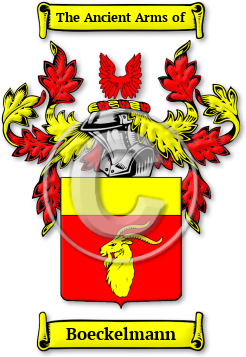 Boeckelmann Family Crest Download (jpg) Legacy Series - 150 DPI