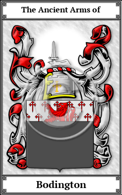 Bodington Family Crest Download (JPG) Book Plated - 600 DPI