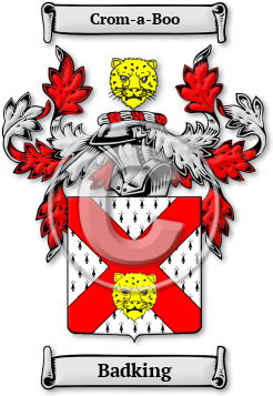 Badking Family Crest Download (JPG) Legacy Series - 600 DPI