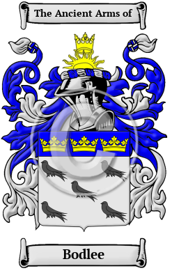 Bodlee Family Crest/Coat of Arms