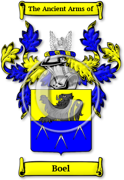 Boel Family Crest Download (jpg) Legacy Series - 150 DPI