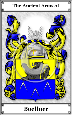 Boellner Family Crest Download (JPG)  Book Plated - 150 DPI