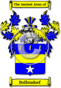 Bollendorf Family Crest Download (jpg) Legacy Series - 150 DPI