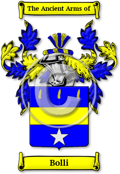 Bolli Family Crest Download (jpg) Legacy Series - 150 DPI