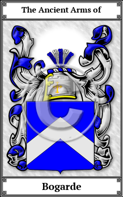 Bogarde Family Crest Download (JPG) Book Plated - 600 DPI