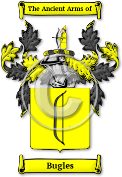 Bugles Family Crest Download (JPG) Legacy Series - 600 DPI