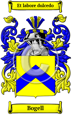 Bogell Family Crest/Coat of Arms