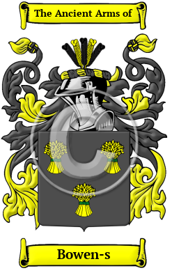 Bowen-s Family Crest Download (JPG) Heritage Series - 300 DPI