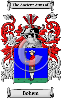 Bohem Family Crest Download (JPG) Heritage Series - 600 DPI