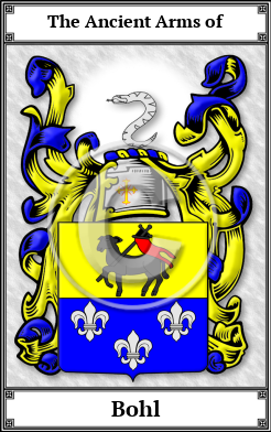 Bohl Family Crest Download (JPG)  Book Plated - 150 DPI