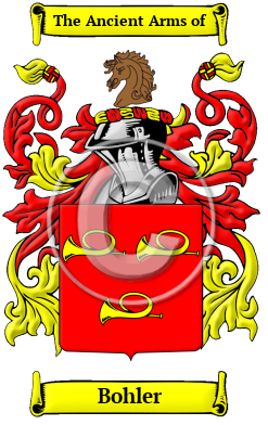 Bohler Family Crest Download (JPG) Heritage Series - 600 DPI