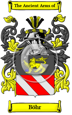 Böhr Family Crest Download (JPG) Heritage Series - 300 DPI