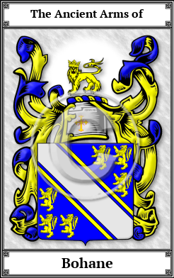 Bohane Family Crest Download (JPG)  Book Plated - 150 DPI