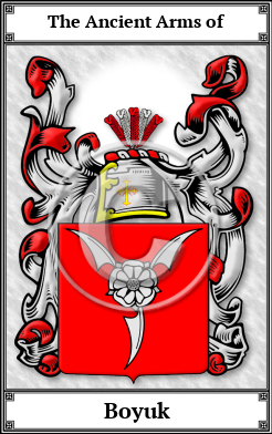 Boyuk Family Crest Download (JPG) Book Plated - 600 DPI