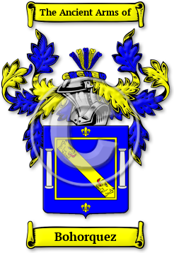 Bohorquez Family Crest Download (JPG) Legacy Series - 600 DPI