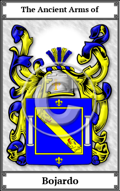 Bojardo Family Crest Download (JPG)  Book Plated - 150 DPI