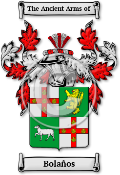 Bolaños Family Crest Download (jpg) Legacy Series - 150 DPI