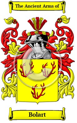Bolart Family Crest/Coat of Arms