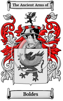 Boldes Family Crest/Coat of Arms