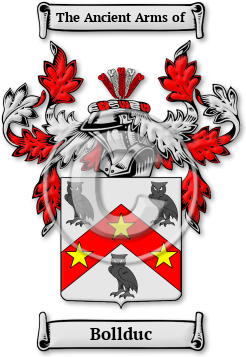 Bollduc Family Crest Download (jpg) Legacy Series - 150 DPI