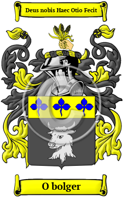 O bolger Family Crest/Coat of Arms