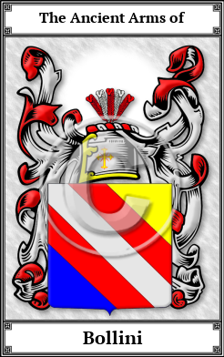 Bollini Family Crest Download (JPG)  Book Plated - 150 DPI
