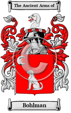 Bohlman Family Crest Download (JPG) Heritage Series - 600 DPI