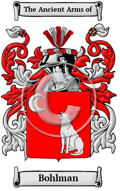 Bohlman Family Crest Download (JPG) Heritage Series - 600 DPI