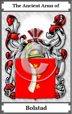 Bolstad Family Crest Download (JPG)  Book Plated - 150 DPI