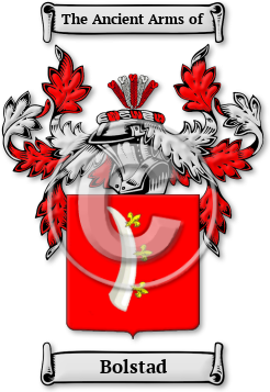 Bolstad Family Crest Download (jpg) Legacy Series - 150 DPI