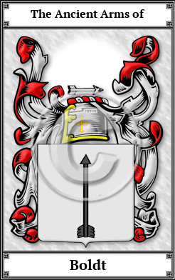 Boldt Family Crest Download (JPG)  Book Plated - 150 DPI