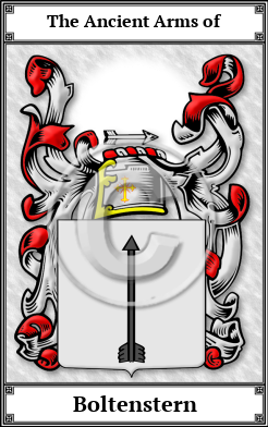 Boltenstern Family Crest Download (JPG)  Book Plated - 150 DPI