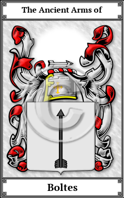 Boltes Family Crest Download (JPG) Book Plated - 600 DPI